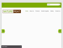 Tablet Screenshot of naturepeat.com